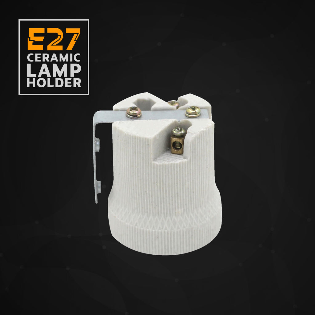 CERAMIC Porcelain Type 5 ES E27 Heat Bulb Lamp Holder