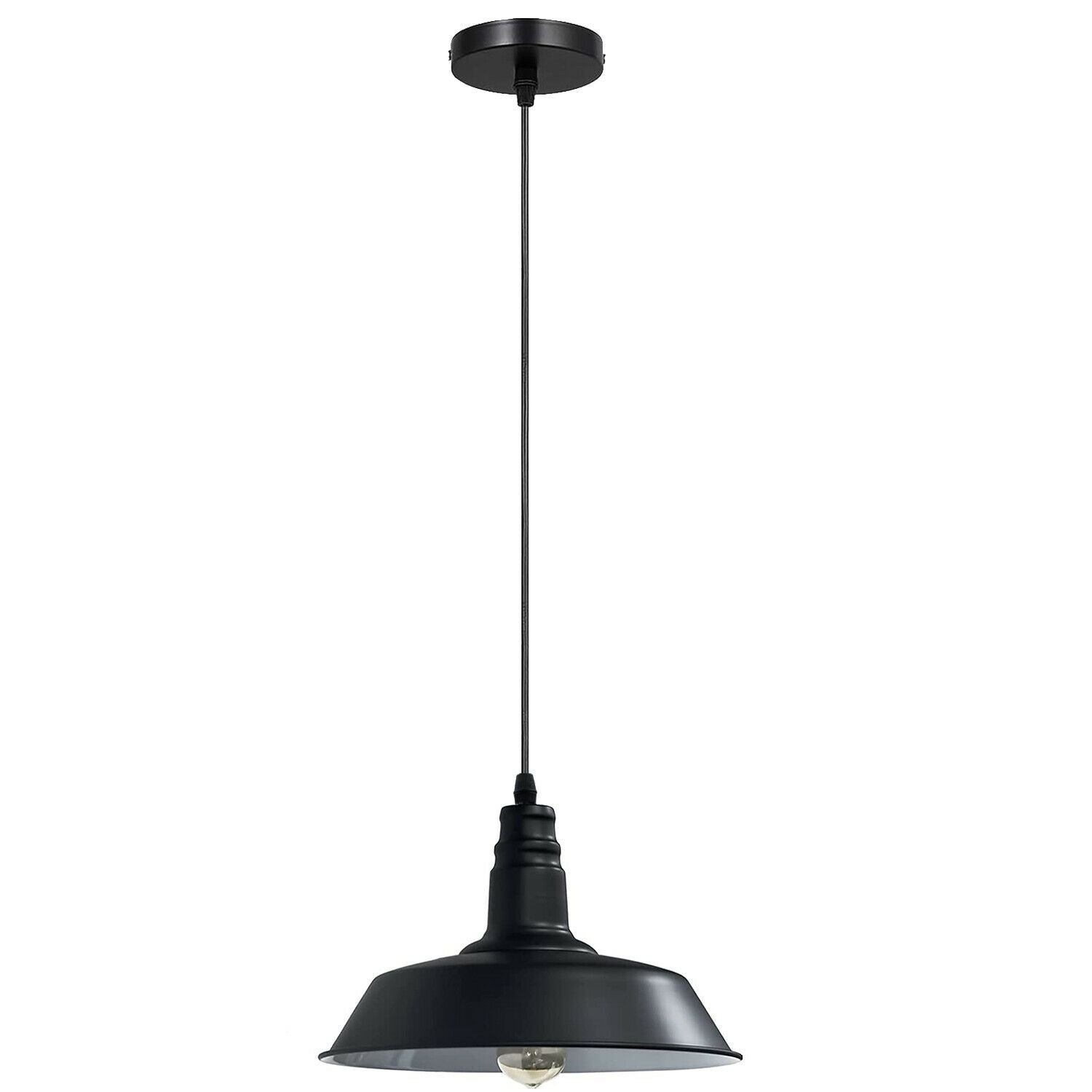 Ceiling Pendant Light Metal Lamp Shade Hanging Indoor Light Fitting