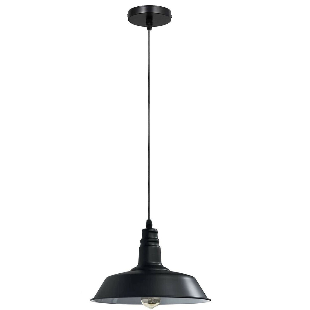 Ceiling Pendant Light Metal Lamp Shade Hanging Indoor Light Fitting