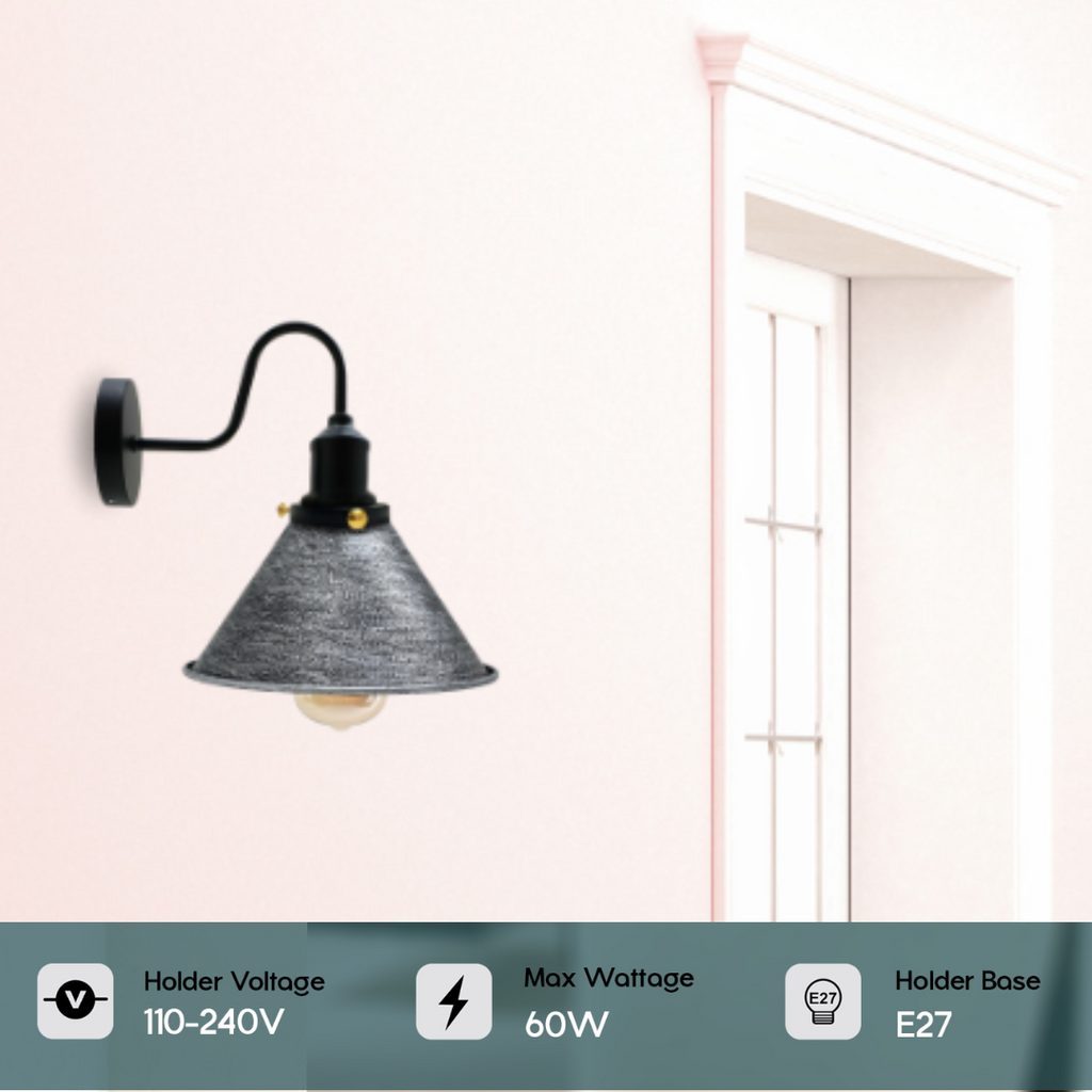 Vintage Industrial Wall Lights Bedroom Living Room