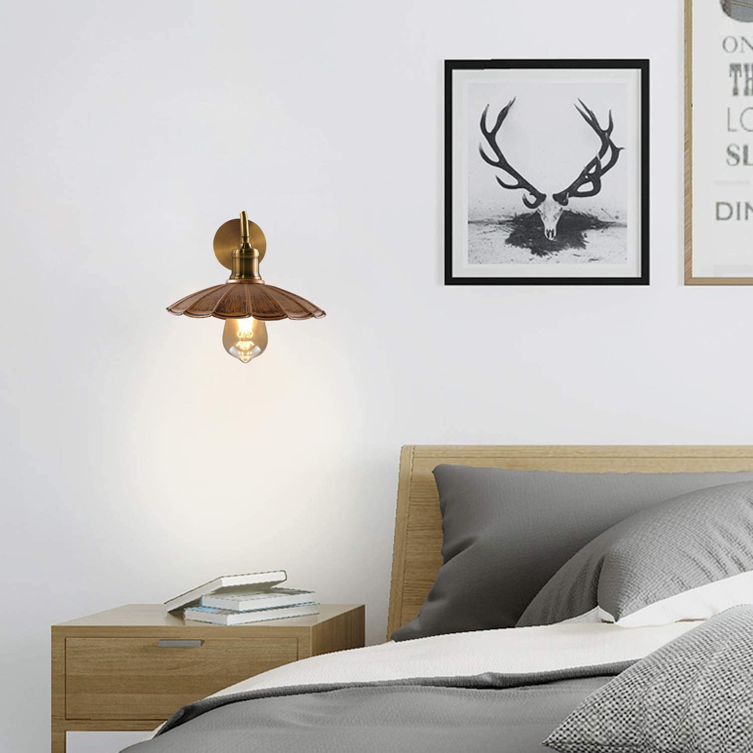 Indoor Wall Lights Vintage Lamps Living Room Bedroom