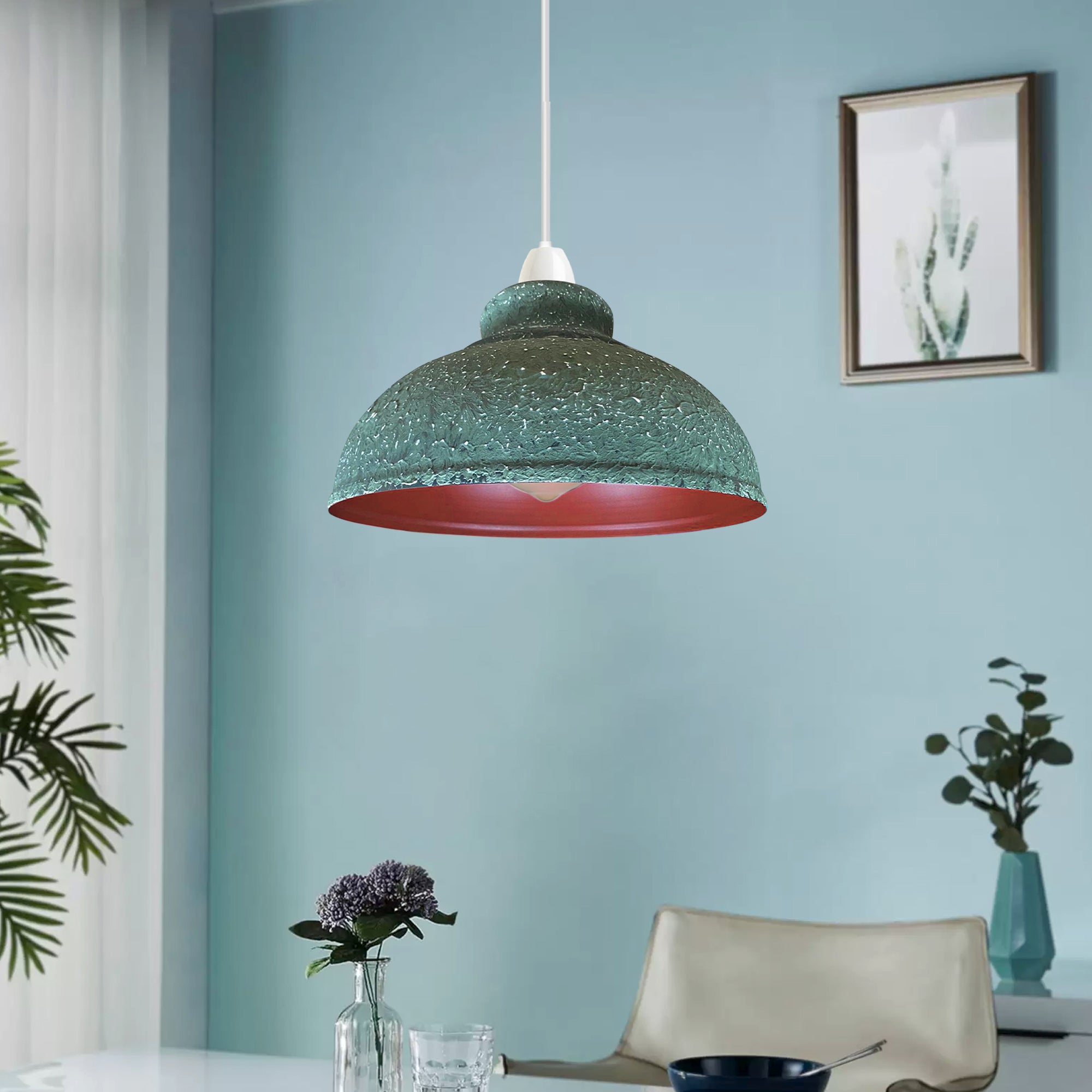 Retro Pendant Lamp Shades for Living Room
