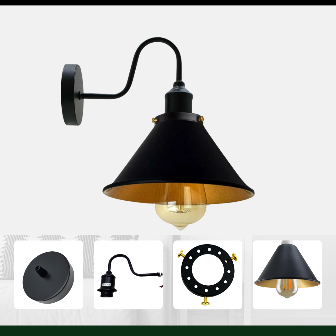 Vintage Industrial Wall Lights Bedroom Living Room
